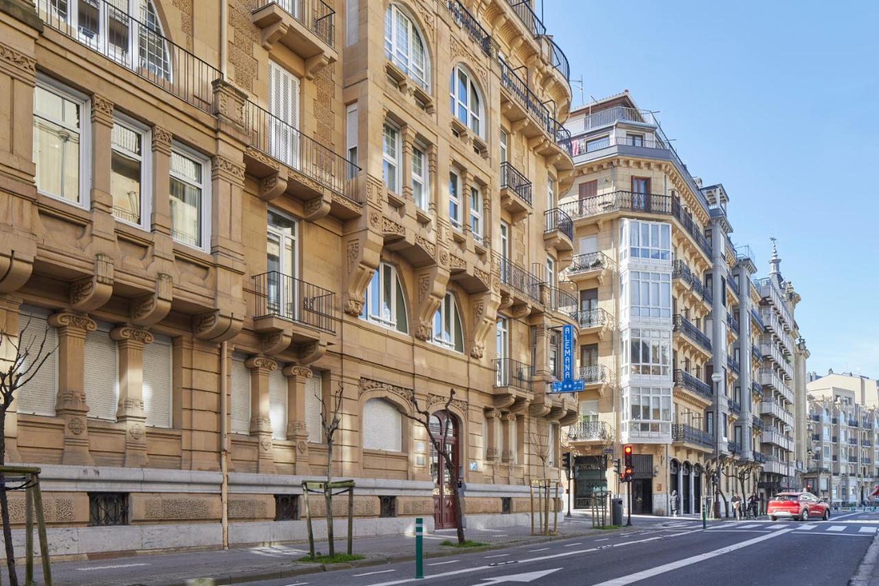 Pension Alemana San Sebastian Bagian luar foto